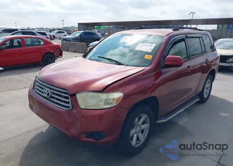 2008 Toyota Highlander from USA, damaged, VIN JTEDS41A282021115